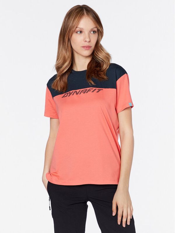 Dynafit Dynafit Тишърт Drirelease 08-0000071690 Коралов Relaxed Fit