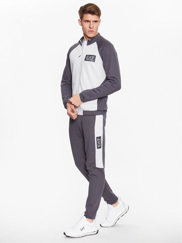 EA7 Emporio Armani EA7 Emporio Armani Анцуг 3RPV56 PJF3Z 1977 Сив Regular Fit