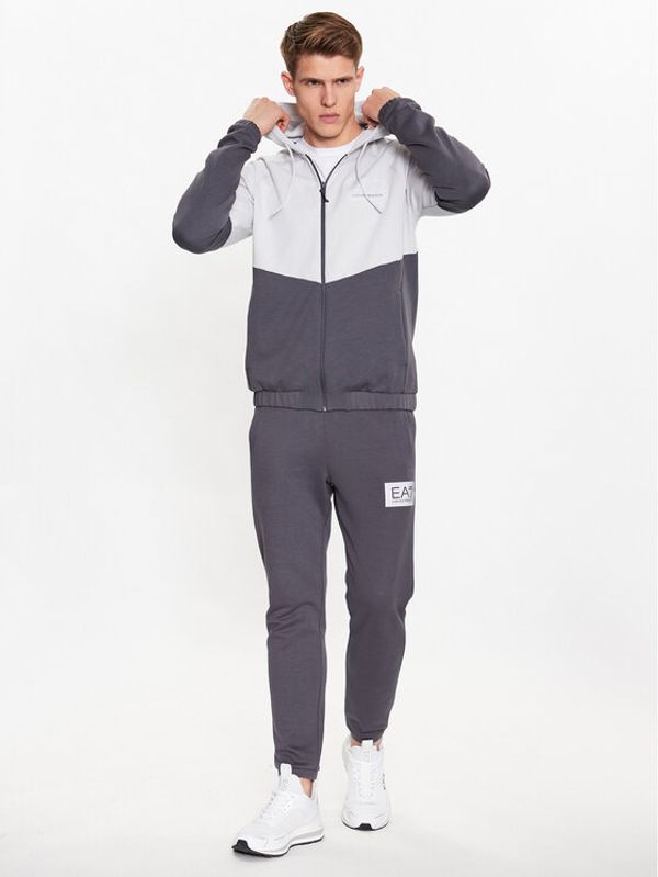 EA7 Emporio Armani EA7 Emporio Armani Анцуг 3RPV57 PJF3Z 1977 Сив Regular Fit