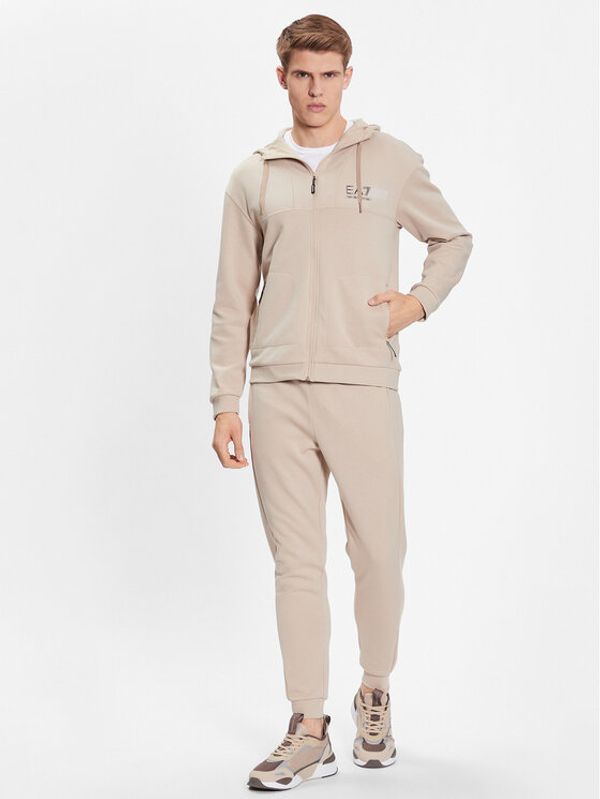 EA7 Emporio Armani EA7 Emporio Armani Анцуг 3RPV61 PJMBZ 1722 Бежов Regular Fit