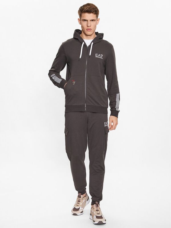 EA7 Emporio Armani EA7 Emporio Armani Анцуг 3RPV70 PJLIZ 1997 Сив Regular Fit