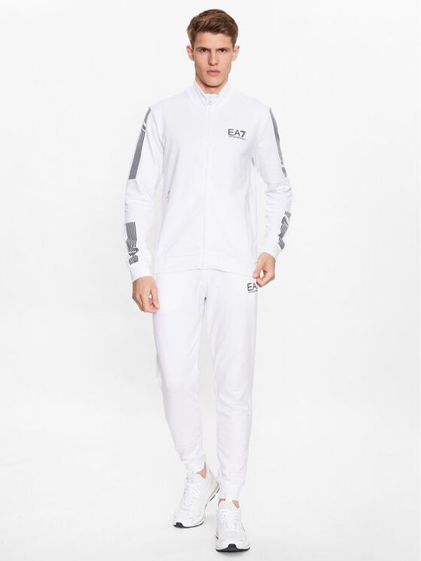 EA7 Emporio Armani EA7 Emporio Armani Анцуг 3RPV71 PJLIZ 1100 Бял Regular Fit