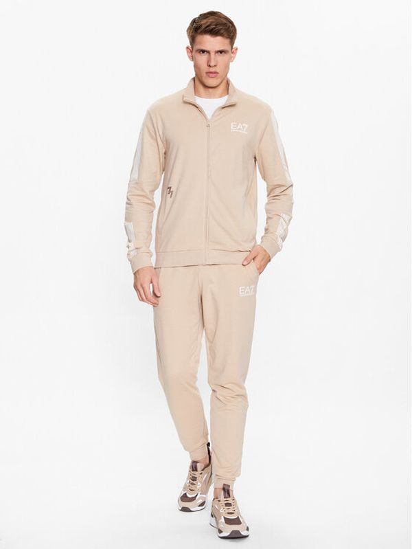 EA7 Emporio Armani EA7 Emporio Armani Анцуг 3RPV71 PJLIZ 1722 Бежов Regular Fit