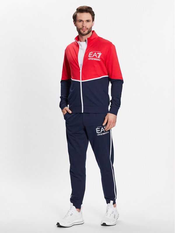 EA7 Emporio Armani EA7 Emporio Armani Анцуг 3RPV75 PJ05Z 24BK Цветен Regular Fit