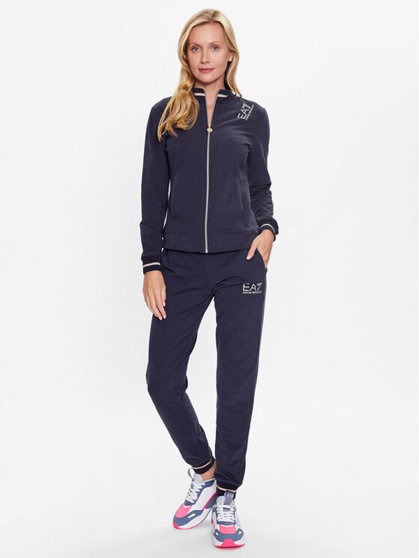 EA7 Emporio Armani EA7 Emporio Armani Анцуг 3RTV53 TJCQZ 1554 Тъмносин Regular Fit