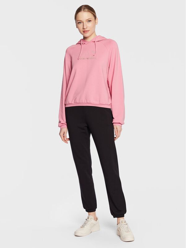 EA7 Emporio Armani EA7 Emporio Armani Анцуг 3RTV59 TJEAZ 24BD Розов Regular Fit