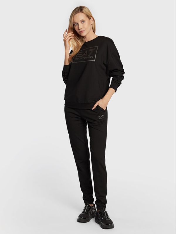 EA7 Emporio Armani EA7 Emporio Armani Анцуг 6LTV59 TJJBZ 1200 Черен Regular Fit