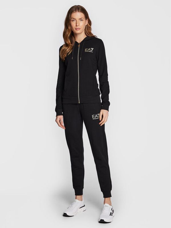 EA7 Emporio Armani EA7 Emporio Armani Анцуг 6LTV61 TJCQZ 1200 Черен Regular Fit