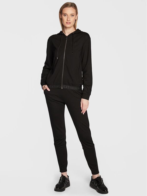 EA7 Emporio Armani EA7 Emporio Armani Анцуг 6LTV64 TJJBZ 1200 Черен Regular Fit