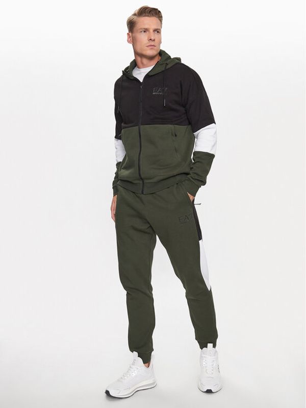 EA7 Emporio Armani EA7 Emporio Armani Анцуг 6RPV55 PJ07Z 1845 Зелен Regular Fit