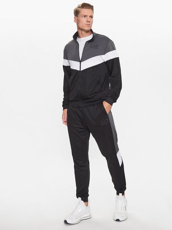 EA7 Emporio Armani EA7 Emporio Armani Анцуг 6RPV56 PJ16Z 1200 Черен Regular Fit