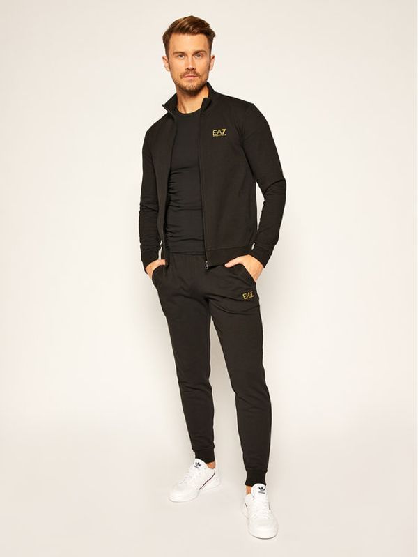 EA7 Emporio Armani EA7 Emporio Armani Анцуг 8NPV51 PJ05Z 0208 Черен Regular Fit