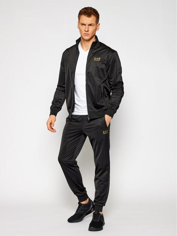 EA7 Emporio Armani EA7 Emporio Armani Анцуг 8NPV71 PJ08Z 0208 Черен Regular Fit