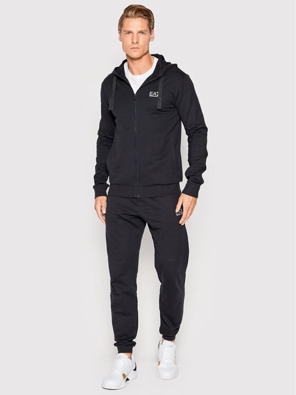 EA7 Emporio Armani EA7 Emporio Armani Анцуг 8NPV80 PJ05Z 0578 Черен Regular Fit