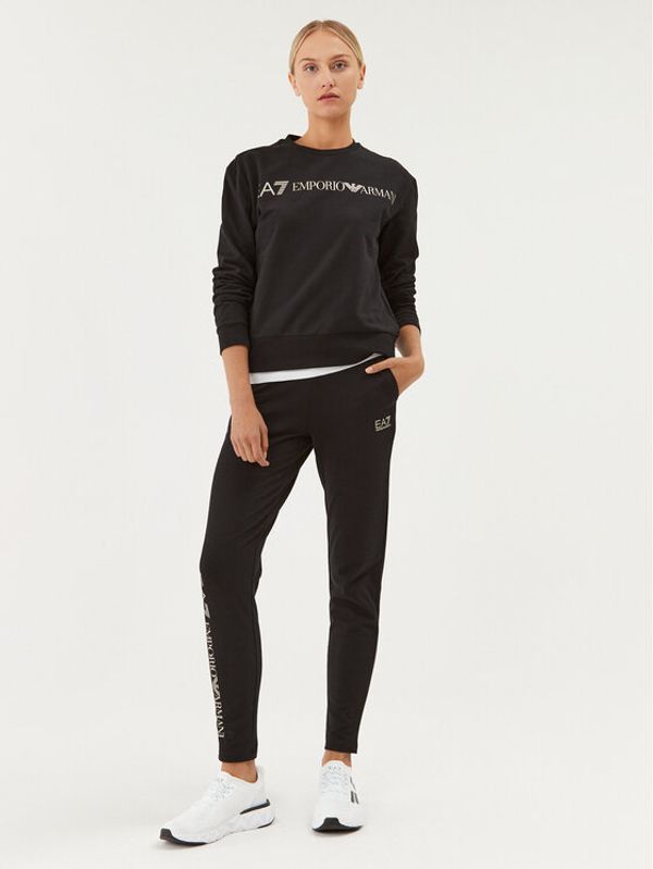 EA7 Emporio Armani EA7 Emporio Armani Анцуг 8NTV54 TJCQZ 0200 Черен Regular Fit