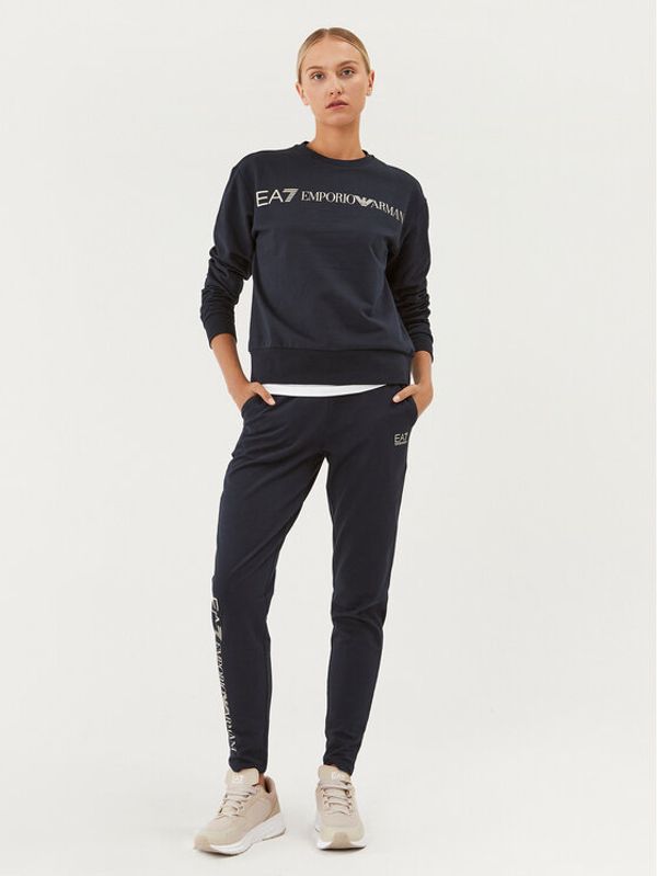 EA7 Emporio Armani EA7 Emporio Armani Анцуг 8NTV54 TJCQZ 0555 Тъмносин Regular Fit