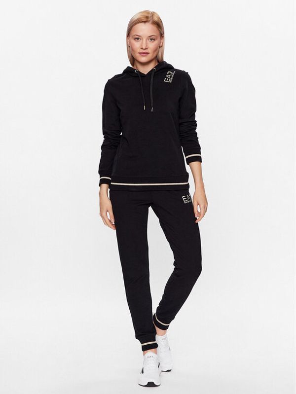 EA7 Emporio Armani EA7 Emporio Armani Анцуг 8NTV56 TJCQZ 0200 Черен Regular Fit