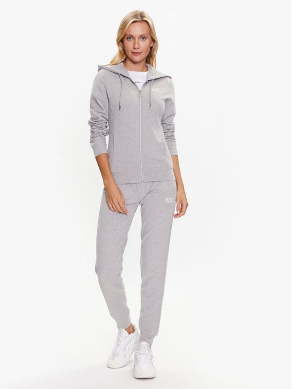 EA7 Emporio Armani EA7 Emporio Armani Анцуг 8NTV57 TJCQZ 3905 Сив Regular Fit