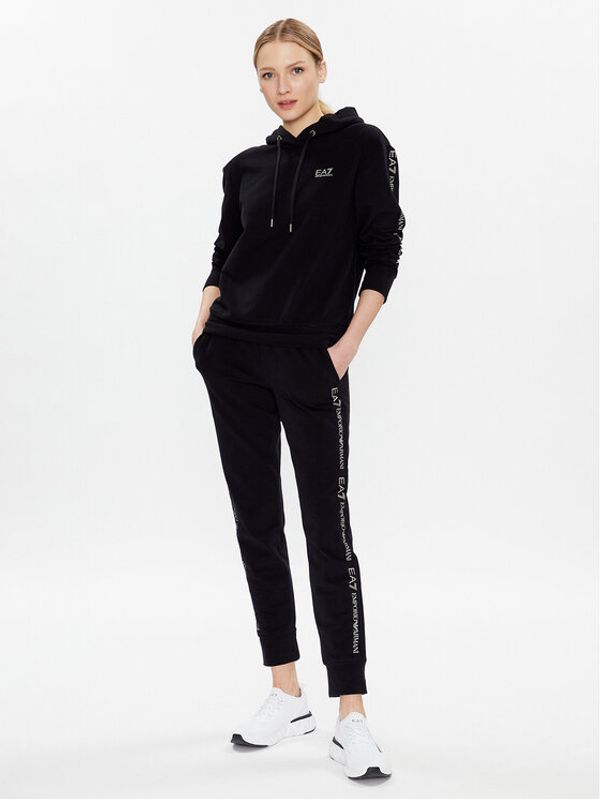 EA7 Emporio Armani EA7 Emporio Armani Анцуг 8NTV58 TJPLZ 0200 Черен Regular Fit