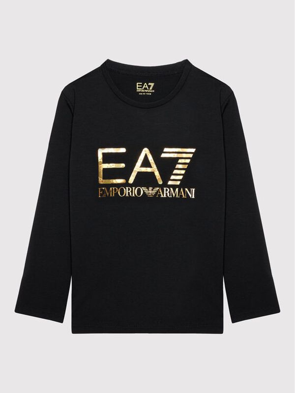 EA7 Emporio Armani EA7 Emporio Armani Блуза 6KFT02 FJ29Z 1200 Черен Regular Fit