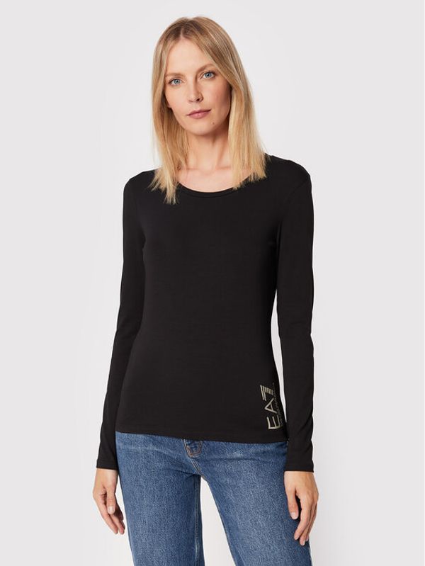 EA7 Emporio Armani EA7 Emporio Armani Блуза 6LTT05 TJFKZ 1200 Черен Regular Fit