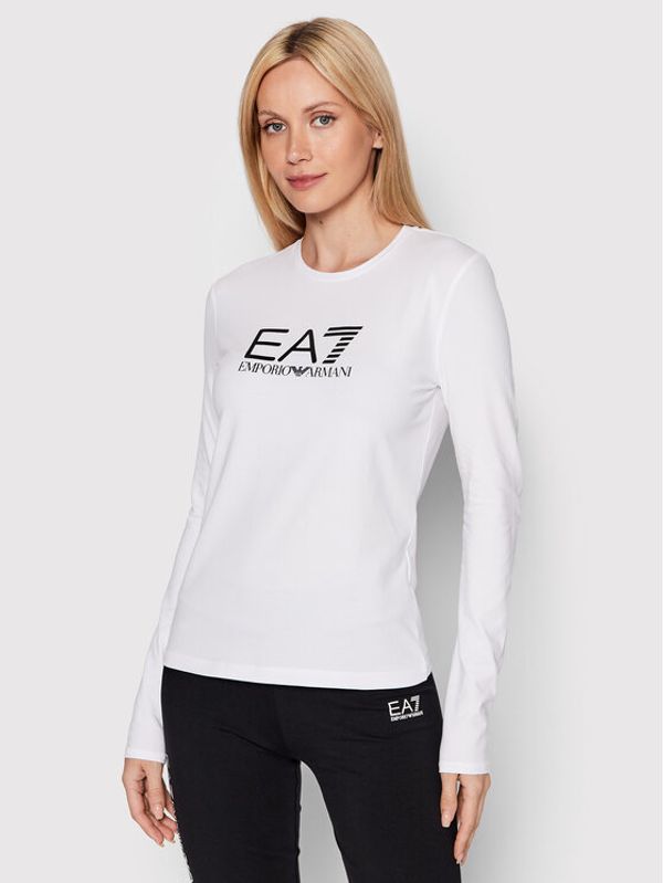 EA7 Emporio Armani EA7 Emporio Armani Блуза 6LTT07 TJFKZ 0102 Бял Regular Fit