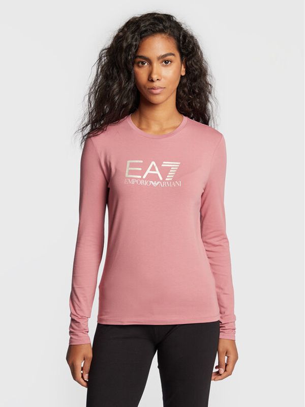 EA7 Emporio Armani EA7 Emporio Armani Блуза 6LTT07 TJFKZ 1438 Розов Regular Fit
