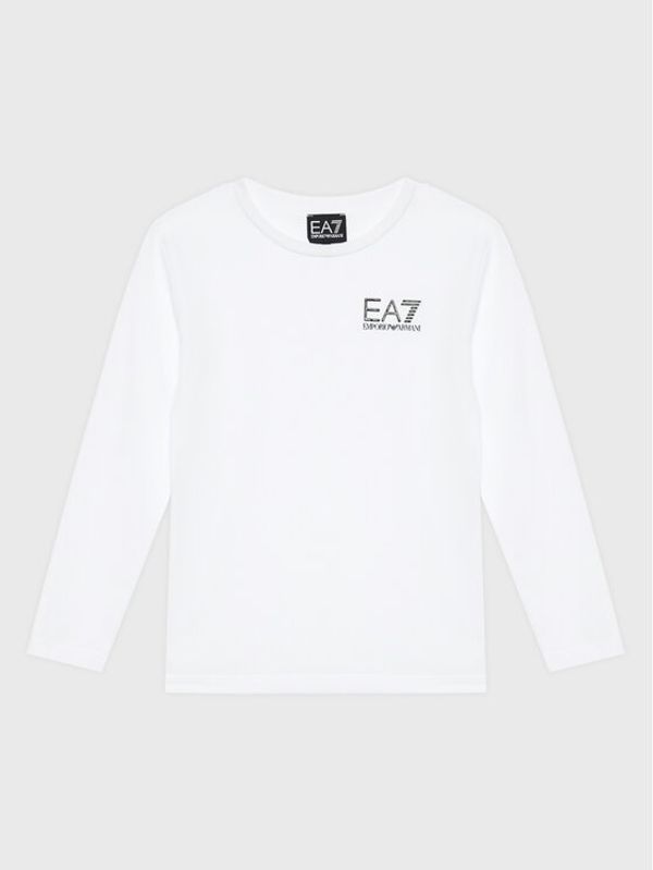 EA7 Emporio Armani EA7 Emporio Armani Блуза 8NBT52 BJ02Z 1100 Бял Regular Fit