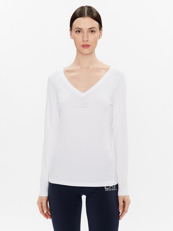 EA7 Emporio Armani EA7 Emporio Armani Блуза 8NTT52 TJFKZ 0101 Бял Regular Fit