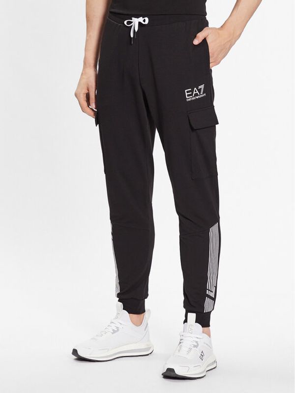 EA7 Emporio Armani EA7 Emporio Armani Долнище анцуг 3RPP55 PJLIZ 1200 Черен Regular Fit