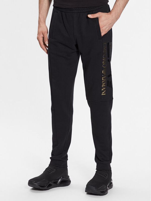EA7 Emporio Armani EA7 Emporio Armani Долнище анцуг 3RPP56 PJLSZ 0208 Черен Regular Fit