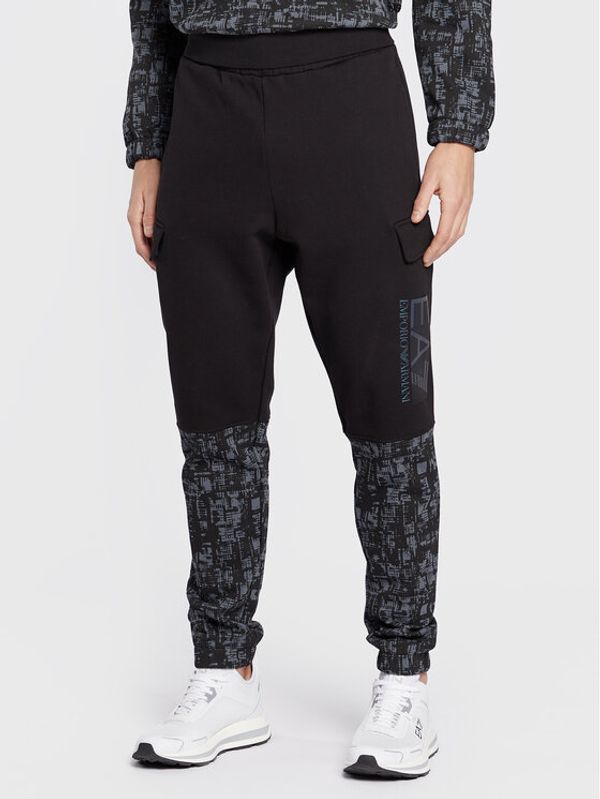 EA7 Emporio Armani EA7 Emporio Armani Долнище анцуг 6LPP54 PJ07Z 1200 Черен Regular Fit