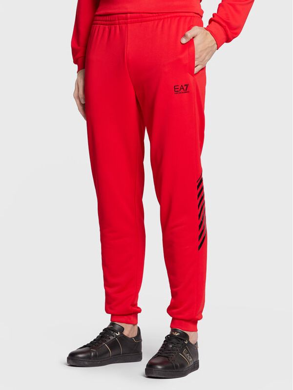 EA7 Emporio Armani EA7 Emporio Armani Долнище анцуг 6LPP55 PJ16Z 1451 Червен Regular Fit
