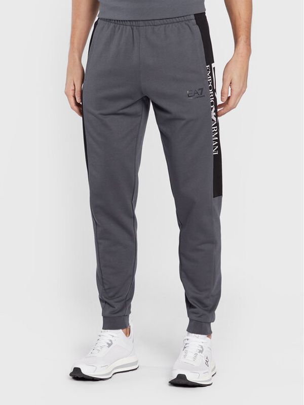 EA7 Emporio Armani EA7 Emporio Armani Долнище анцуг 6LPP80 PJFGZ 1977 Сив Regular Fit