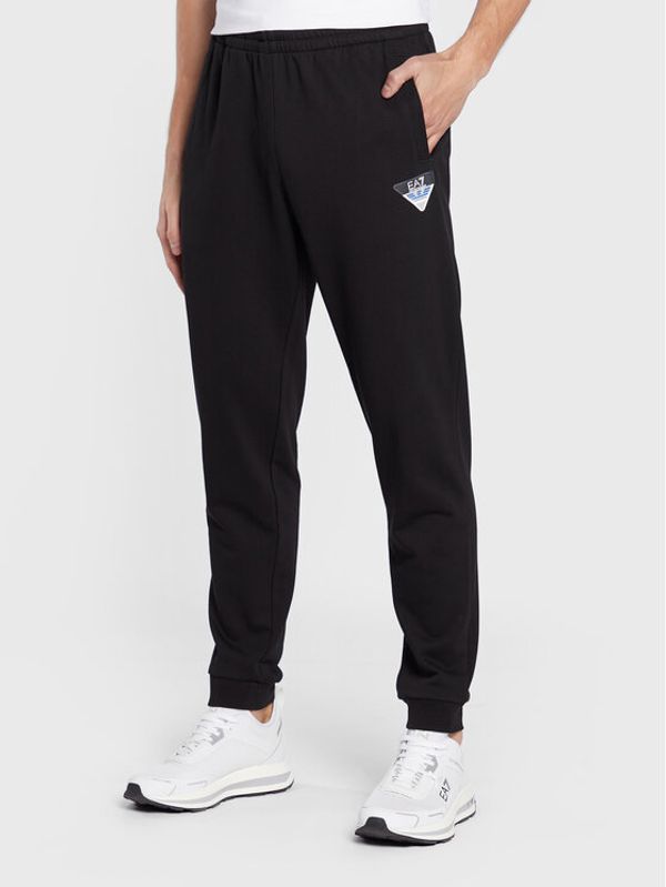 EA7 Emporio Armani EA7 Emporio Armani Долнище анцуг 6LPP86 PJEQZ 1200 Черен Regular Fit