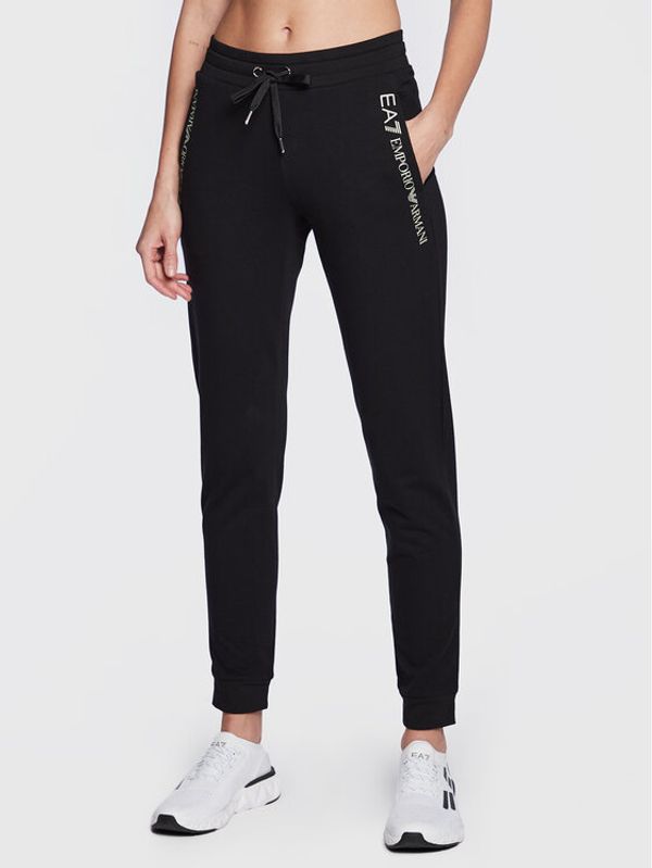 EA7 Emporio Armani EA7 Emporio Armani Долнище анцуг 6LTP61 TJFTZ 0200 Черен Regular Fit