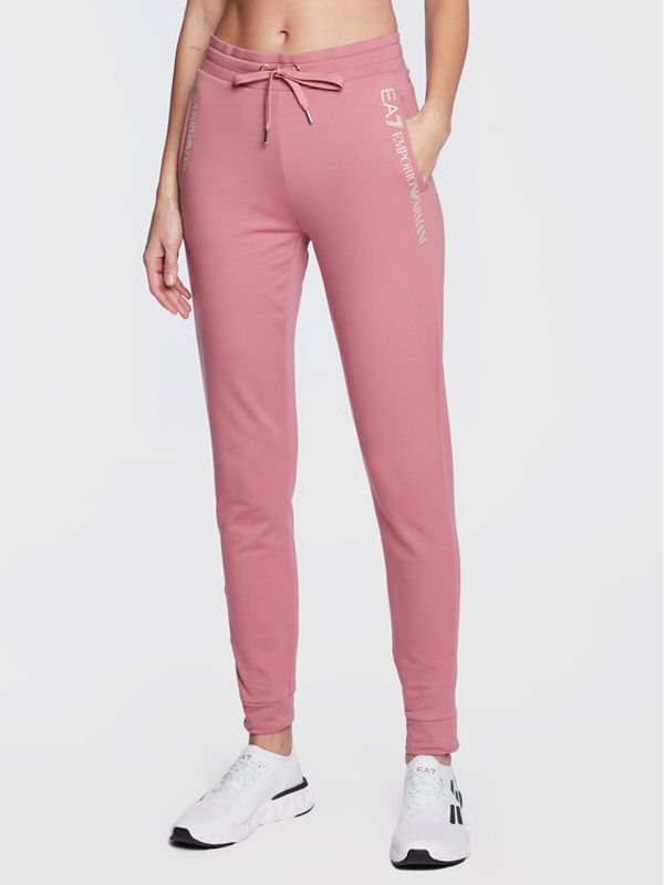 EA7 Emporio Armani EA7 Emporio Armani Долнище анцуг 6LTP61 TJFTZ 1438 Розов Regular Fit