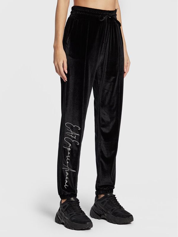 EA7 Emporio Armani EA7 Emporio Armani Долнище анцуг 6LTP72 TJDWZ 1200 Черен Regular Fit
