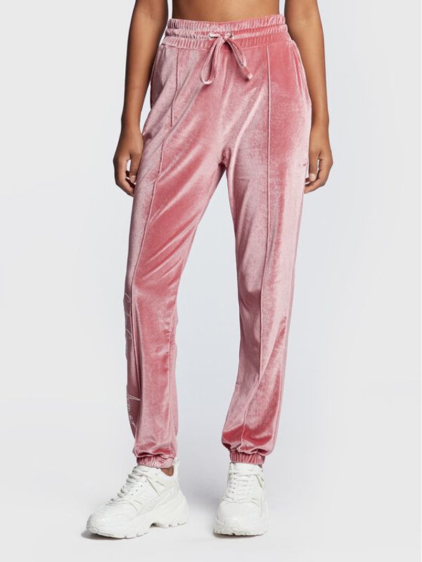 EA7 Emporio Armani EA7 Emporio Armani Долнище анцуг 6LTP72 TJDWZ 1438 Розов Regular Fit