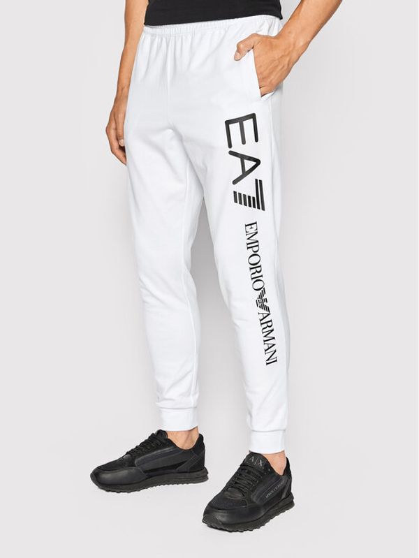 EA7 Emporio Armani EA7 Emporio Armani Долнище анцуг 8NPPC3 PJ05Z 1101 Бял Slim Fit