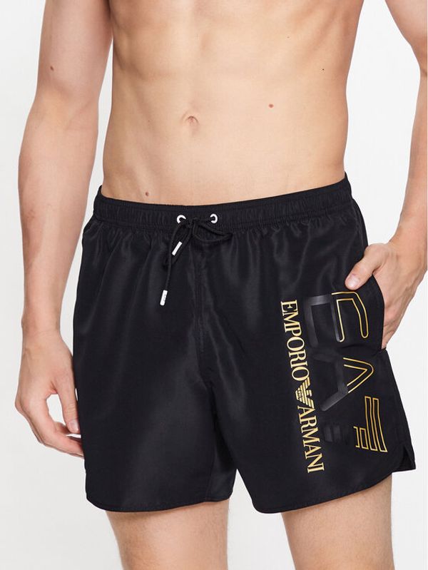 EA7 Emporio Armani EA7 Emporio Armani Плувни шорти 902000 3R736 00120 Черен Regular Fit