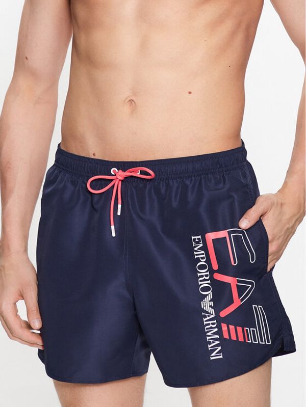 EA7 Emporio Armani EA7 Emporio Armani Плувни шорти 902000 3R736 06935 Тъмносин Regular Fit
