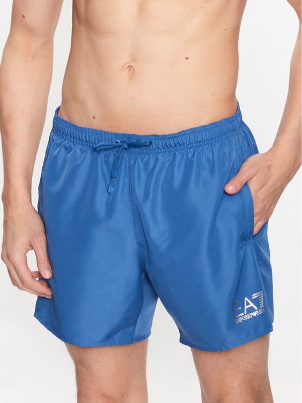 EA7 Emporio Armani EA7 Emporio Armani Плувни шорти 902000 CC721 32333 Син Regular Fit