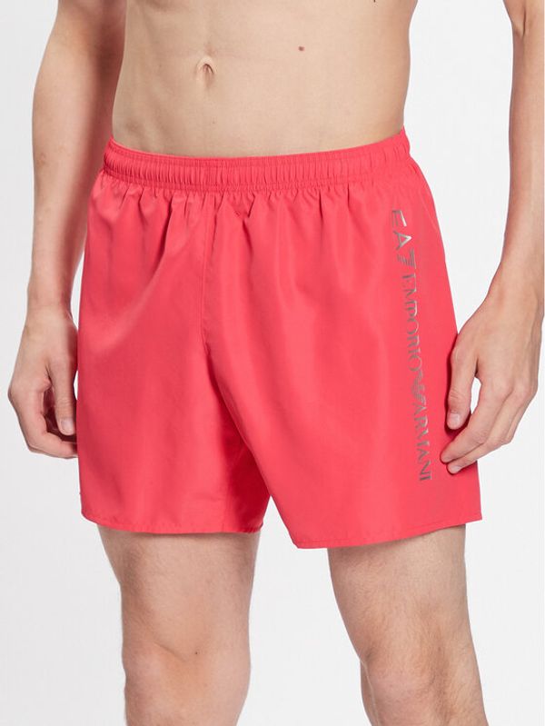 EA7 Emporio Armani EA7 Emporio Armani Плувни шорти 902035 CC720 23673 Червен Regular Fit