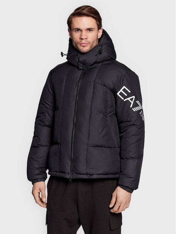 EA7 Emporio Armani EA7 Emporio Armani Пухено яке 6LPB11 PNADZ 1200 Черен Regular Fit