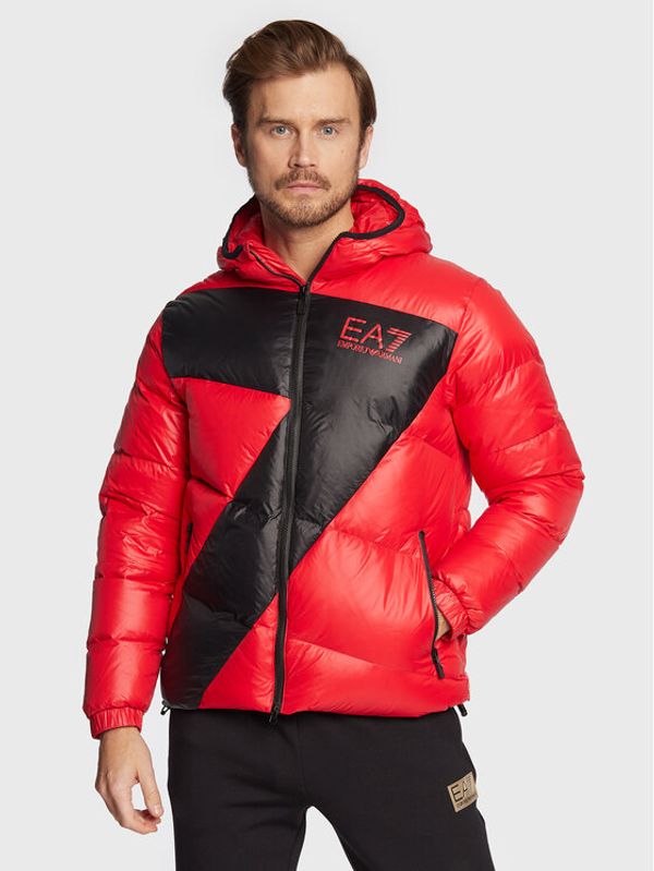 EA7 Emporio Armani EA7 Emporio Armani Пухено яке 6LPB53 PNR4Z 1451 Червен Regular Fit