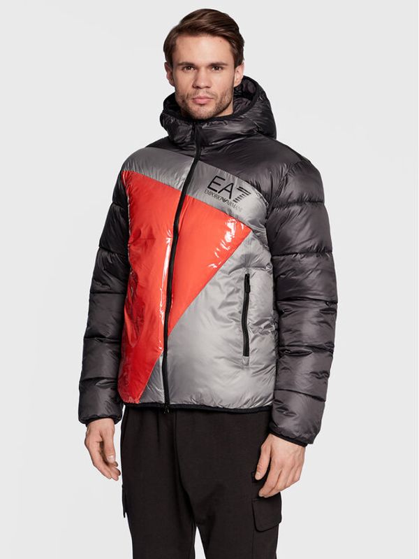 EA7 Emporio Armani EA7 Emporio Armani Пухено яке 6LPB60 PN5ZZ 0203 Черен Regular Fit