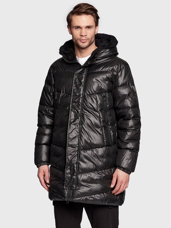 EA7 Emporio Armani EA7 Emporio Armani Пухено яке 6LPK01 PN3BZ 1200 Черен Regular Fit