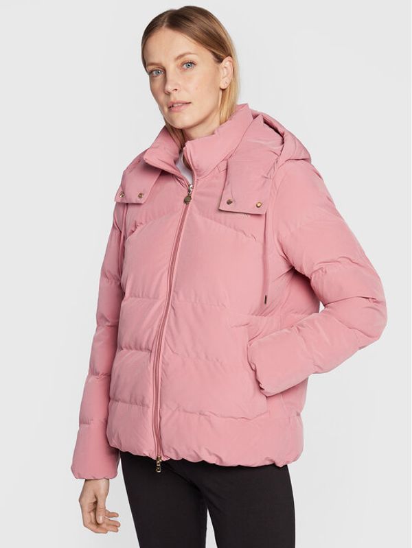 EA7 Emporio Armani EA7 Emporio Armani Пухено яке 6LTB08 TN5VZ 0438 Розов Regular Fit