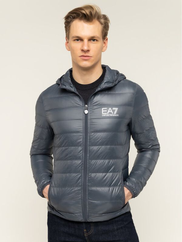 EA7 Emporio Armani EA7 Emporio Armani Пухено яке 8NPB02 PN29Z 1977 Сив Regular Fit
